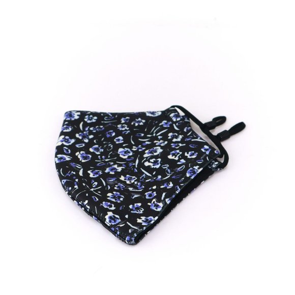 Tory Burch Floral Two Layer Adjustable Mask Face Cover Pick one - Picture 12 of 16